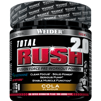 Weider Total Rush  2.0 - 375g Pulver