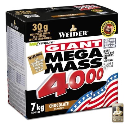 WEIDER Giant Mega Mass 4000 - 7000g Erdbeer