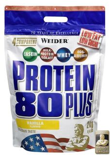 WEIDER Protein 80 Plus - 2000g Wildberry-Yoghurt