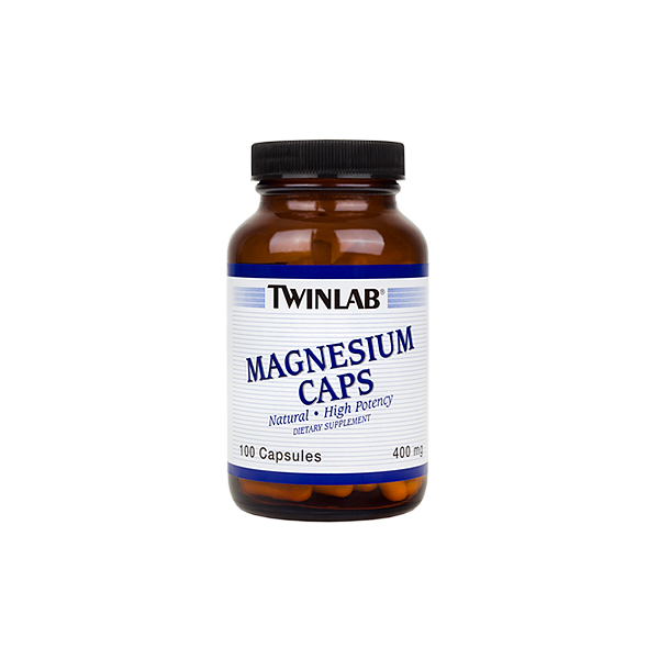 TWINLAB Magnesium Caps - 100 Kapseln