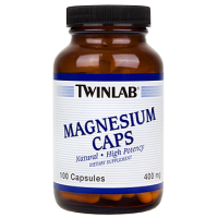 TWINLAB Magnesium Caps - 100 Kapseln