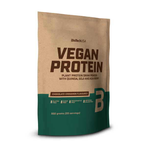 Biotech USA Vegan Protein - 500 g Vanilla Cookie