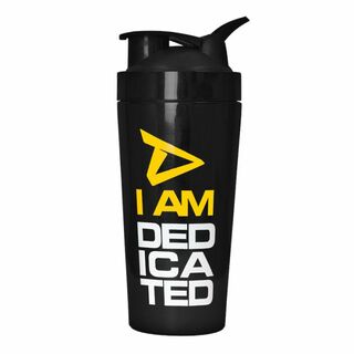 Dedicated Nutrition Metal Shaker - 750 ml Black