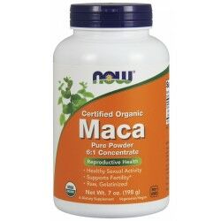 NOW Maca Pure Powder 6:1 Concentrate - 198 g Pulver Neutral