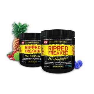 PHARMAFREAK Ripped Freak 2.0 - 270 g Pulver Blue Raspberry