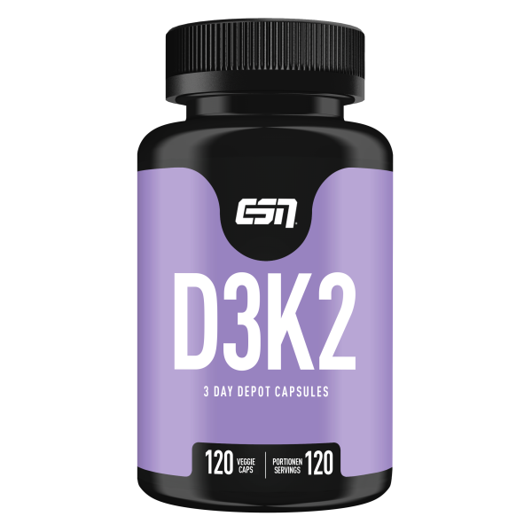 Esn Vitamin D 3 K 2 - 120 Vegan Kapseln