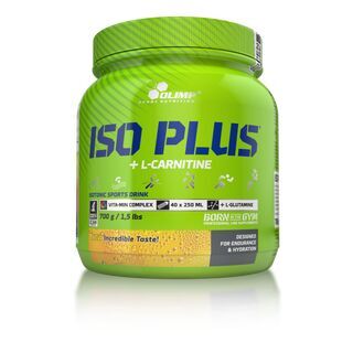 Olimp Nutrition Iso Plus + L-Carnitine - 700 g Pulver Orange