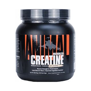 Universal Nutrition Creatine Micronized - 500 g Pulver Neutral