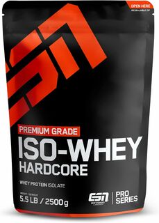 Esn Iso Whey Hardcore - 2500 g Pulver