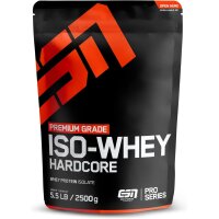 Esn Iso Whey Hardcore - 2500 g Pulver Banana