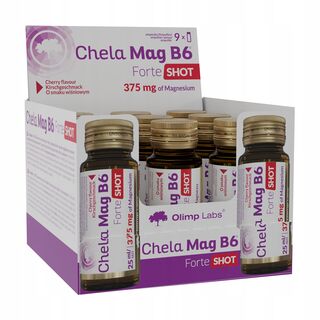 Olimp Sport Nutrition CHELA - MAG B 6 - 9 x 25 ml Shot Ampullen