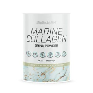 Biotech USA Marine Collagen - 240 g Pulver Lemon - Green Tea