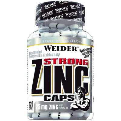 WEIDER Strong Zinc Caps - 120 Kapseln
