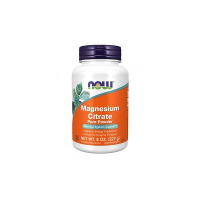 NOW Magnesium Citrate Pure Powder - 227 g Neutral