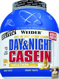 WEIDER Day& Night Casein  - 1800g Chocolate - Cream